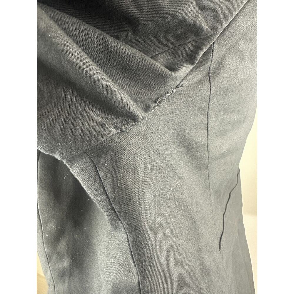*Flawed Lauren Ralph Lauren Signature Patch Chest Crest Blazer Jacket Black 16W - Picture 9 of 16